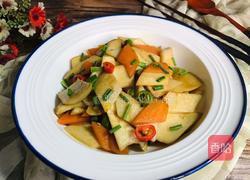 胡萝卜炒杏鲍菇的做法图解9