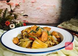 肉肠烧大白菜的做法图解10