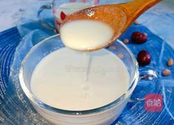 花生黄豆小米豆浆的做法图解6