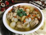 鲜桂圆炖羊排