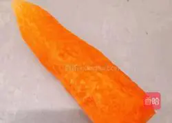 Illustration of how to make yam, vermicelli, carrots and cabbage 8