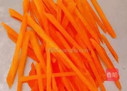 山药粉丝胡萝卜炒甘蓝的做法图解9