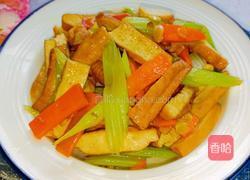芹菜炒香干的做法图解9