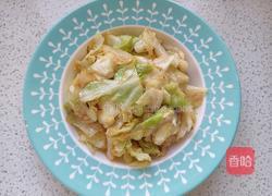 炝炒包菜的做法图解8