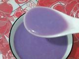 紫薯燕麦豆浆的做法[图]