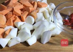 山药红薯粥的做法图解2