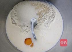 蜜豆吐司的做法图解2