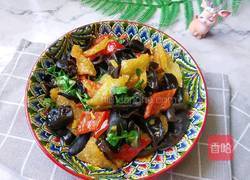 猪皮炒木耳的做法图解13