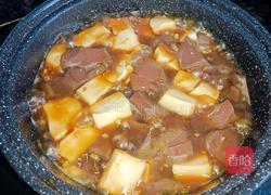 豆腐猪血烧韭菜的做法图解8