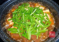 豆腐猪血烧韭菜的做法图解9