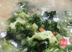 西兰花燕麦小米粥的做法图解5