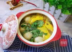鱼丸蛋饺年糕汤的做法图解12