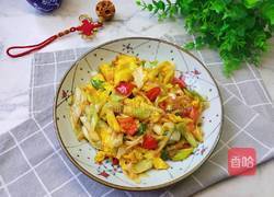 大葱炒鸡蛋的做法图解10