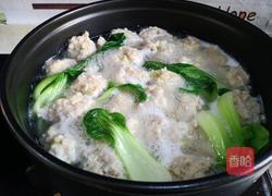 青菜丸子汤的做法图解12