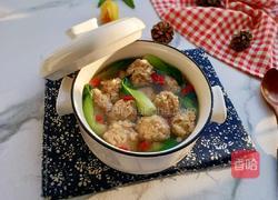 青菜丸子汤的做法图解14