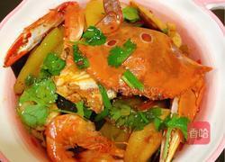 麻辣香蟹香锅的做法图解7