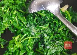 清炒苔菜叶的做法图解7