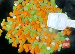 莴笋胡萝卜炒肉沫的做法图解10