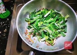 蒜苗炒香干的做法图解5