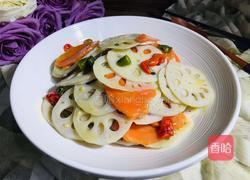 辣炒藕片的做法图解9