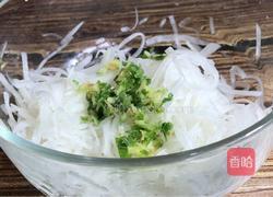 蒸萝卜丸子的做法图解3