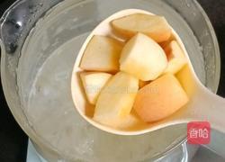 苹果银耳酒酿的做法图解5