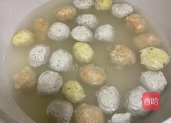 海鲜丸子汤的做法图解2