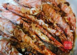 粉丝蒸大虾的做法图解6