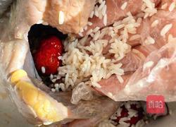 红枣桂圆糯米鸡的做法图解4