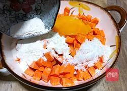 黑芝麻红薯饼的做法图解7