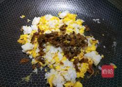 外婆菜蛋炒饭的做法图解8
