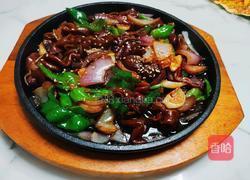 铁板肥肠的做法图解11