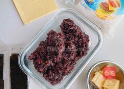 爆浆紫菜饭团的做法图解2