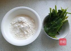 菠菜烙饼的做法图解2