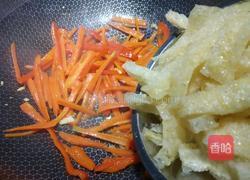 肉皮炒三丝的做法图解8