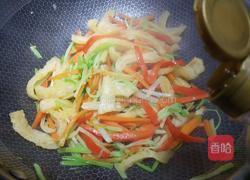 肉皮炒三丝的做法图解11