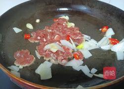 肉沫豆角拌饭的做法图解5