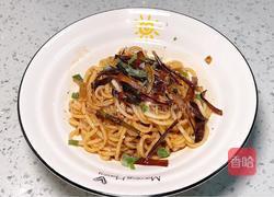 酸辣葱油拌面的做法图解5