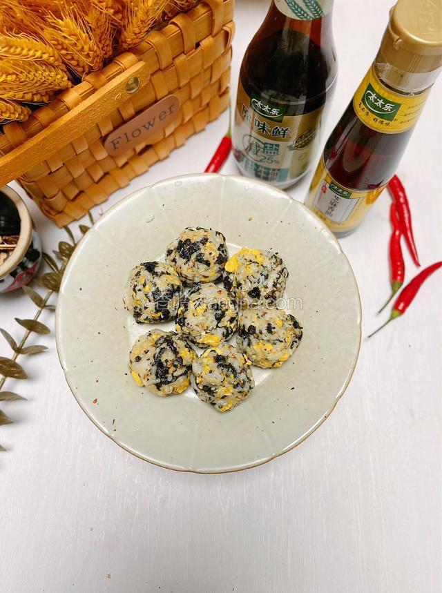 营养美味的紫菜饭团绝绝子！