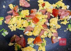 番茄鸡蛋炒饭的做法图解8