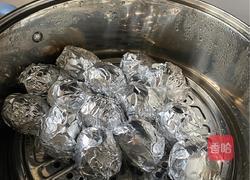 五彩咸蛋糯米饭的做法图解3