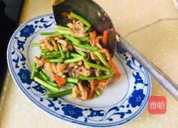 蒜苔过油肉的做法图解10