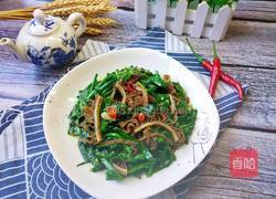 百叶韭菜的做法图解1