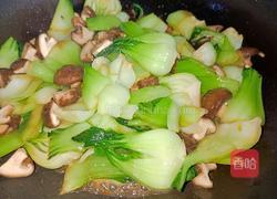 香菇炒上海青的做法图解12