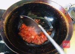 西红柿炒有机菜花的做法图解3