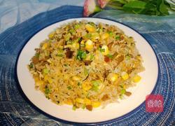 外婆菜蛋炒饭的做法图解12