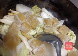 猪肉大白菜炖冻豆腐的做法图解8