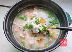 皮蛋瘦肉粥的做法图解10