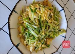 蒜苗炒鸡蛋的做法图解10