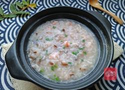 虾仁香菇砂锅粥的做法图解7